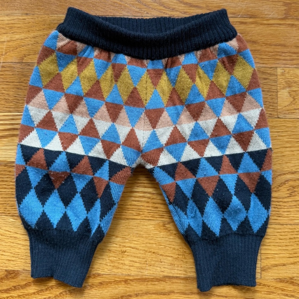 M&P harlequin pants 0/6m